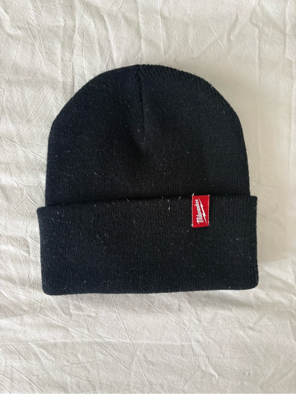 MILWAUKEE Black Knit Cuffed Beanie